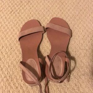 Topshop pink sandal